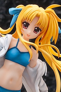 AQUAMARINE Magical Girl Lyrical Nanoha The MOVIE 2nd A's Fate Testarossa Swimsuit Parker Style 1/8 PVC Figure