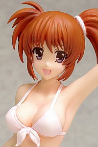 WAVE BEACH QUEENS Magical Girl Lyrical Nanoha StrikerS Takamachi Nanoha Ver.2 1/10 PVC Figure