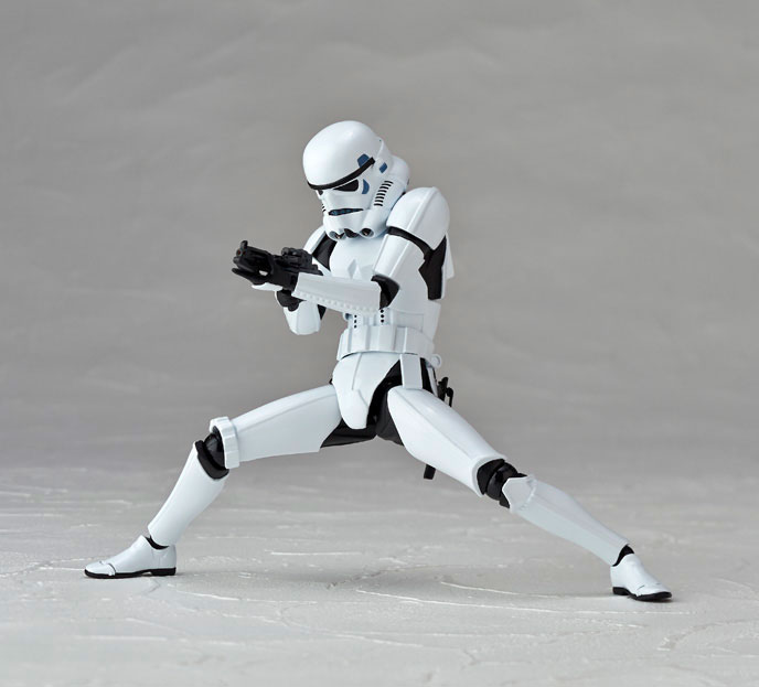 Star Wars Revo No.002 Stormtrooper PVC Figur Modell 16cm Neu 