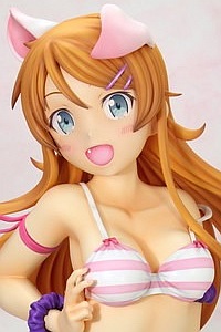 Grand Toys Super Figure Ore no Imoto ga Konna ni Kawaii Wake ga Nai Kousaka Kirino -Nekomimi Swimsuit Ver.- Normal Edition 1/2.5 PVC Figure