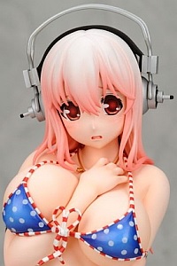 Kaitendoh Super Sonico Paisla Bikini Ver. 1/6 Plastic Figure (3rd Production Run)