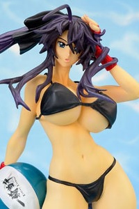 Aizu Project Ikki Tousen XTREME XECUTOR Kanu Unchou Beach Ver.Kai Black 1/6 Cold Cast Figure (3rd Production Run)