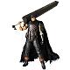 MedicomToy REAL ACTION HEROES No.704 Berserk Guts Black Swordsman Ver. Action Figure gallery thumbnail