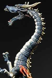 KAIYODO TK Project KT-004 Takeya Style Jizai Okimono Dragon Colour