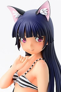 ORCATOYS Ore no Imouto ga Konna ni Kawaii Wake ga Nai. Kuroneko Stripe Mizugi Nekomimi ver. 1/4 PVC Figure 