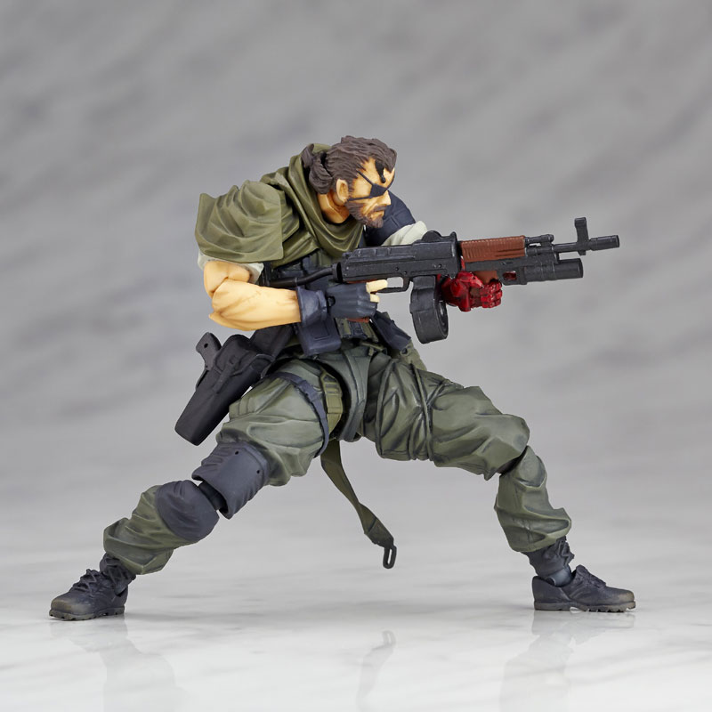 Kaiyodo Micro Yamaguchi Revolmini Venom Snake Olive Drab Field Uniform Ver Figures Plastic Kits Otaku Hq
