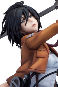 Union Creative Hdge technical statue No.5 Attack on Titan Mikasa Training Crops Ver. PVC Figure