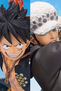 BANDAI SPIRITS Figuarts ZERO Monkey D. Luffy & Trafalgar Law -5th Anniversary Edition-