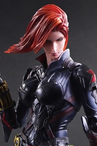 SQUARE ENIX MARVEL UNIVERSE VARIANT PLAY ARTS KAI Black Widow Action Figure