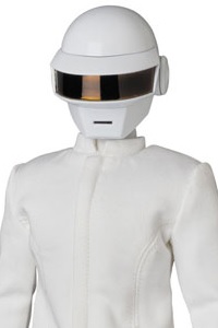 MedicomToy REAL ACTION HEROES No.735 RAH DAFT PUNK (WHITE SUITS Ver.) THOMAS BANGALTER Action Figure