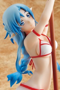 GENCO Sexy Bikini de Parasol Figure Sword Art Online II Asuna 1/7 PVC Figure