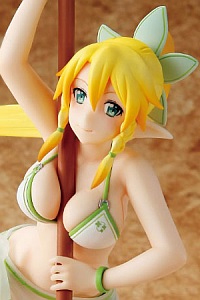 GENCO Sexy Bikini de Parasol Figure Sword Art Online II Leafa 1/7 PVC Figure