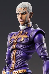 MEDICOS ENTERTAINMENT Super Figure Action JoJo's Bizarre Adventure Part6 Stone Ocean. Enrico P Action Figure (2nd Production Run)