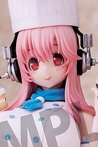 Chara-ani Super Sonico Nama Figure Patisserie Ver. PVC Figure