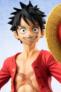 MegaHouse Excellent Model Portrait.Of.Pirates ONE PIECE Sailing Again Monkey D. Luffy Ver.2 1/8 PVC Figure