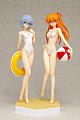 WAVE BEACH QUEENS Neon Genesis Evangelion Ayanami Rei & Soryu Asuka Langley Comic Ver. 1/10 PVC Figure gallery thumbnail