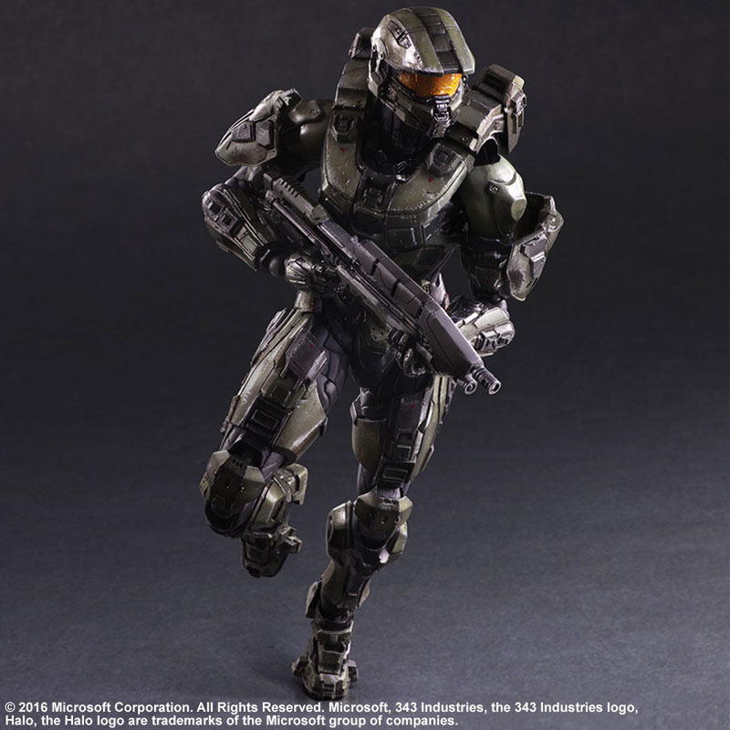 Play Arts KAI HALO 5 Guardians Master Chief 10" REPLICA Figure IN BOX Limited 