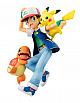 MegaHouse G.E.M. Series Pokemon Ash & Pikachu & Charmander PVC Figure gallery thumbnail