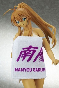 Aizu Project Ikki Tousen Sonsaku Hakufu Bath Towel Ver. Tanned Edition 1/5 Polystone Figure