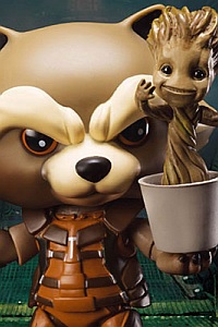 Beast Kingdom Egg Attack Action #008 Guardians of the Galaxy Rocket & Groot Action Figure