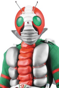 TIMEHOUSE REAL ACTION HEROES No.756 RAH DX Kamen Rider V3 Renewal Ver. Action Figure