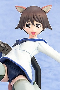 MAX FACTORY PLAMAX MF-05 minimum factory Strike Witches The Movie Miyafuji Yoshika Plastic Kit