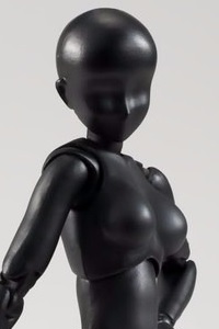 BANDAI SPIRITS S.H.Figuarts Body-chan (Solid black Color Ver.)