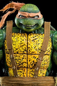 threezero TEENAGE MUTANT NINJA TURTLES Kevin Eastman Michelangelo 1/6 Action Figure [CANCELLED]