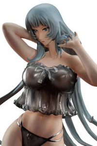 Aizu Project Ikki Tousen Extravaganze Epoch Choun Shiryu Cami Ver. Eyes Open BLACK 1/6 Polystone Figure 