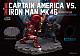 Beast Kingdom Egg Attack Captain America: Civil War Captain America VS Iron Man Mark 46 PVC Figure gallery thumbnail
