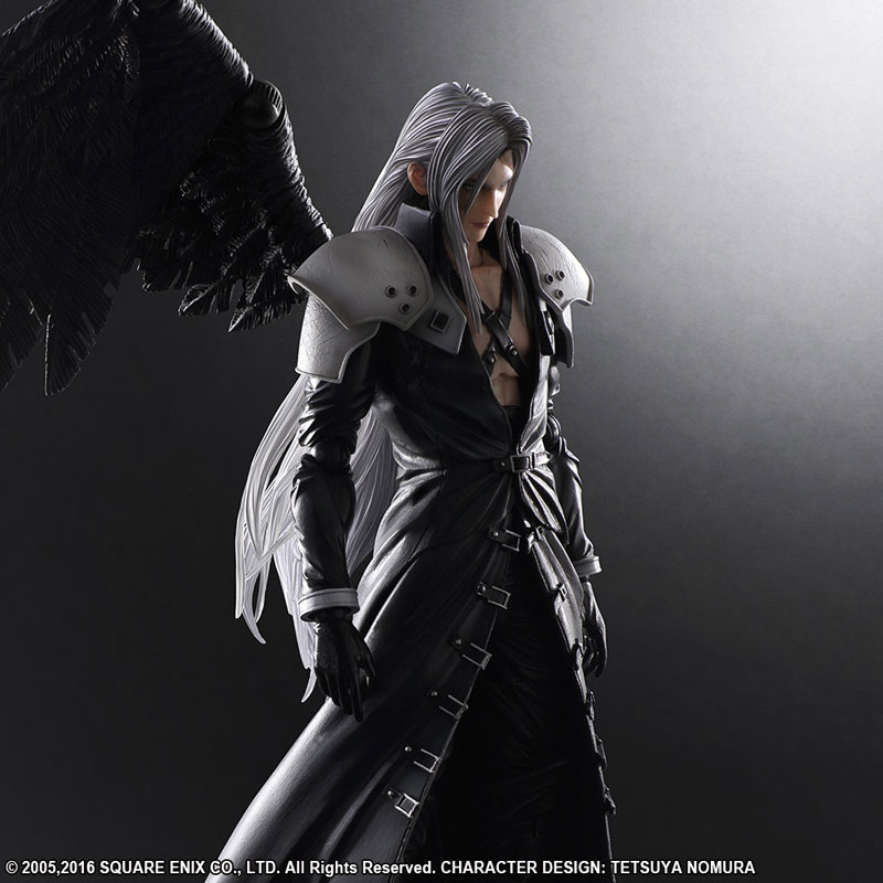 Square Enix Play Arts Kai Final Fantasy Vii Advent Children Sephiroth Action Figure Figures Plastic Kits Otaku Hq