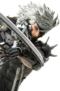 Union Creative mensHdge technical statue No.33 METAL GEAR RISING REVENGEANCE Raiden PVC Figure