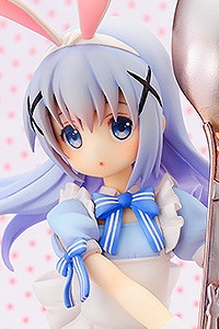 AQUAMARINE Is the Order a Rabbit?? Chino Alice style 1/8 PVC Figure