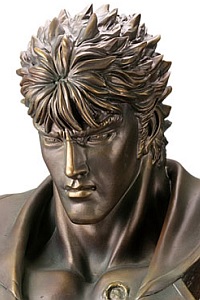 KAIYODO Mega Sofubi Advance MSA-012 Fist of the North Star Kenshiro Bust Bronze-style Ver.