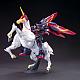 Mobile Fighter G Gundam HG 1/144 GF13-001NHII Master Gundam & Fuunsaiki gallery thumbnail