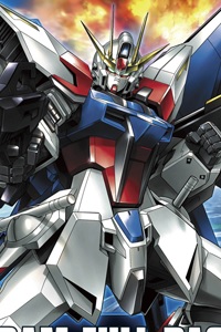 Bandai Gundam Build Fighters HG 1/144 Build Strike Gundam Full Package