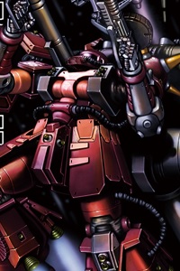 Bandai Gundam (0079) HG 1/144 MS-06R High Mobility Type Zaku II (Gundam Thunderbolt Ver.)