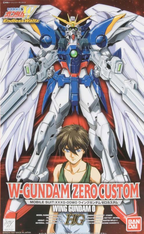 Gundam W Hg 1 100 Xxxg 00w0 Wing Gundam Zero Custom Gunpla Otaku Hq