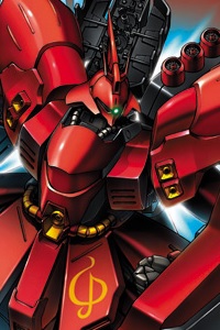 Bandai Char's Counterattack HGUC 1/144 MSN-04 Sazabi Metallic Coating Ver.