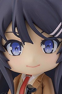 GOOD SMILE COMPANY (GSC) Seishun Buta Yarou wa Bunny Girl Senpai no Yume wo Minai Nendoroid Sakurajima Mai (2nd Production Run)