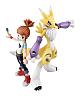 MegaHouse G.E.M. Series Digimon Tamers Renamon & Nonaka Rika Plastic Figure gallery thumbnail