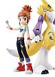 MegaHouse G.E.M. Series Digimon Tamers Renamon & Nonaka Rika Plastic Figure gallery thumbnail