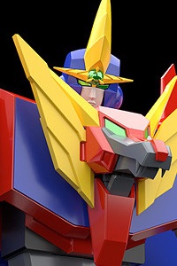 GOOD SMILE COMPANY (GSC) Genki Bakuhatsu Ganbaruga MODEROID Gekiryuger Plastic Kit (Re-release)