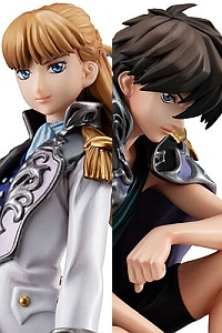 MegaHouse Alpha x Omega Series New Mobile Report Gundam Wing Heero Yuy & Relena Peacecraft Set 30th Anniversary Repaint-saihan 1/8 Plastic Figure