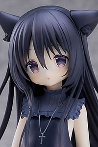 SUNDROPS Hoshizora Tetsudo to Shiro no Tabi Noir 1/7 Plastic Figure