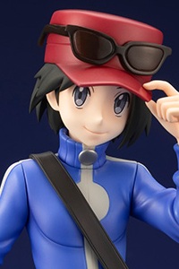 KOTOBUKIYA Pocket Monster ARTFX J Calem with Keromatsu 1/8 Plastic Figure