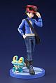 KOTOBUKIYA Pocket Monster ARTFX J Calem with Keromatsu 1/8 Plastic Figure gallery thumbnail