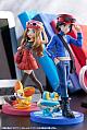 KOTOBUKIYA Pocket Monster ARTFX J Calem with Keromatsu 1/8 Plastic Figure gallery thumbnail
