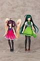 PLUM PMOA PlaFire Tohoku Kiritan Mini-figure Bundle Set 1/12 Plastic Kit gallery thumbnail