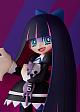 GOOD SMILE COMPANY (GSC) Panty & Stocking with Garterbelt POP UP PARADE Stocking Plastic Figure gallery thumbnail